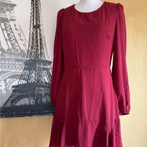 Altar’d State Burgandy Dress